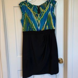 Strapless spring dress